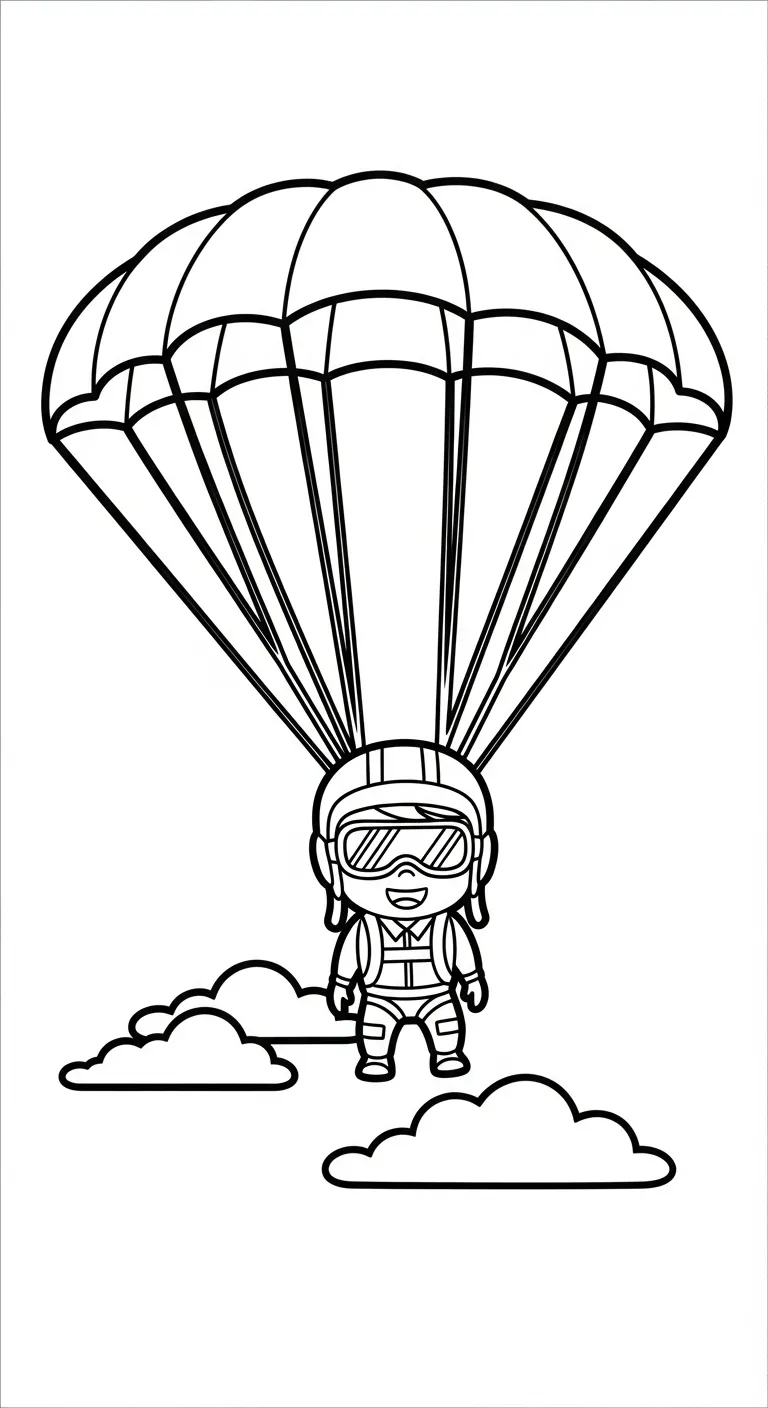 coloriage Pilote en ligne pour enfant