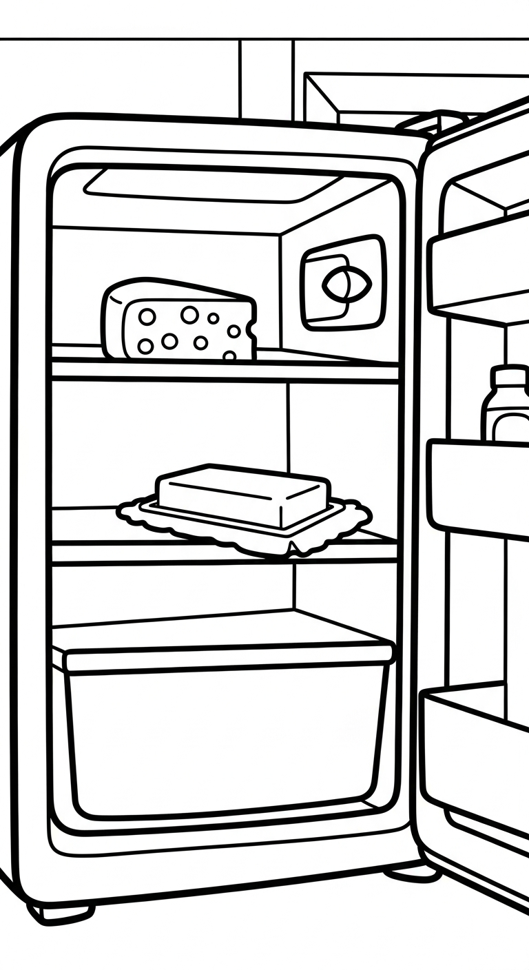 Målarbild för kylskåp uppdaterad för att måla online