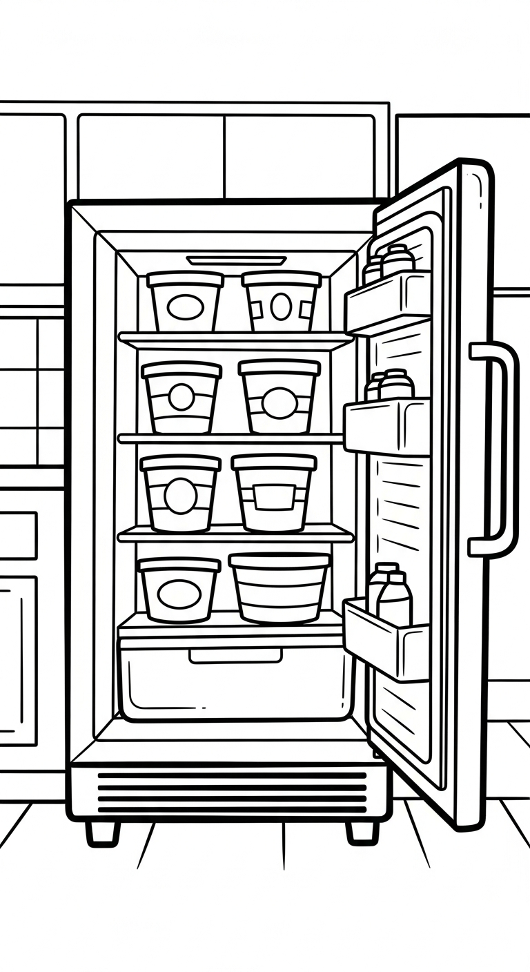 Ladda ner gratis uppdaterad målarbild för kylskåp 1