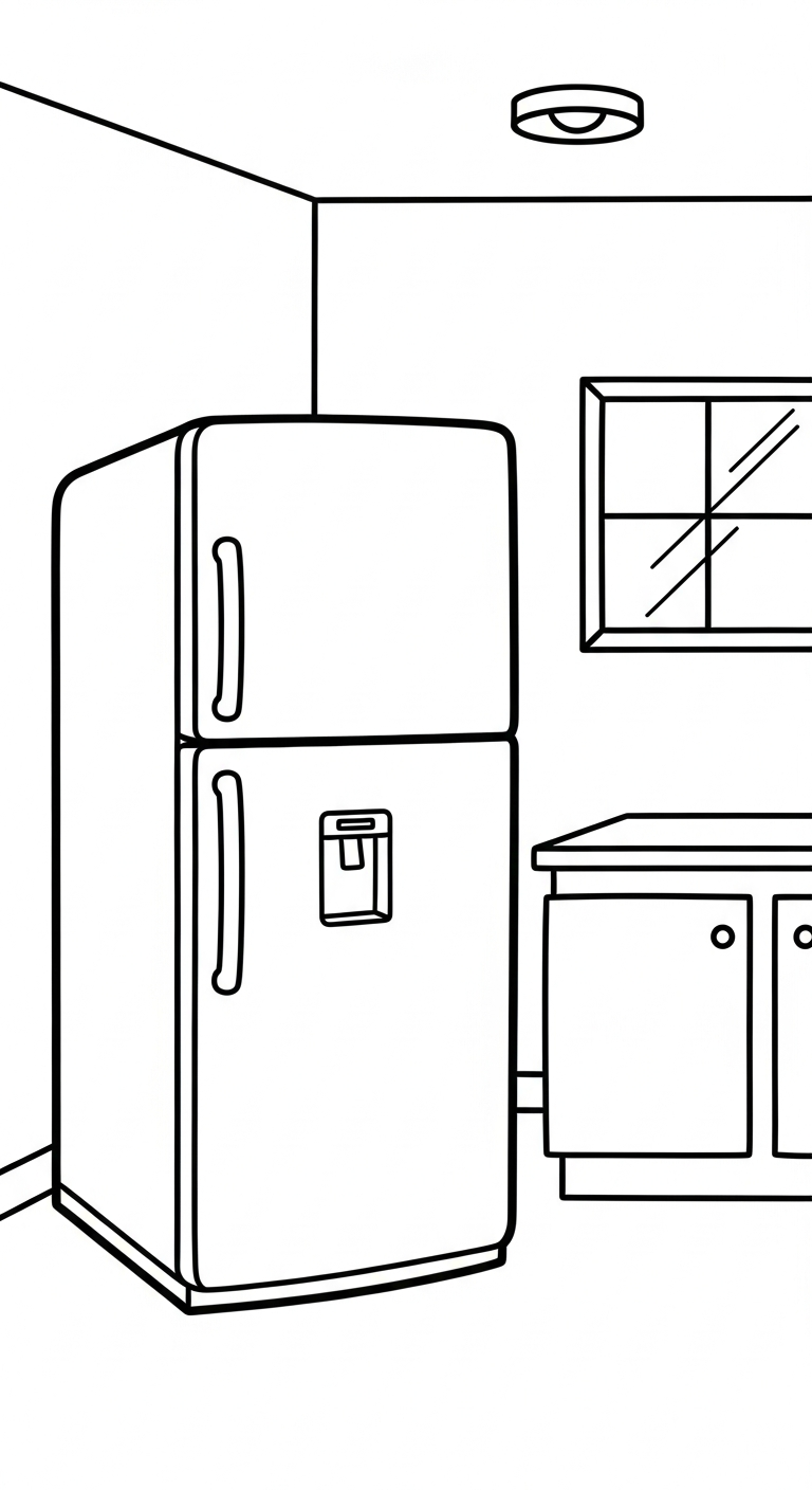 Kylskåpsmålarbild uppdaterad för 6-åringar