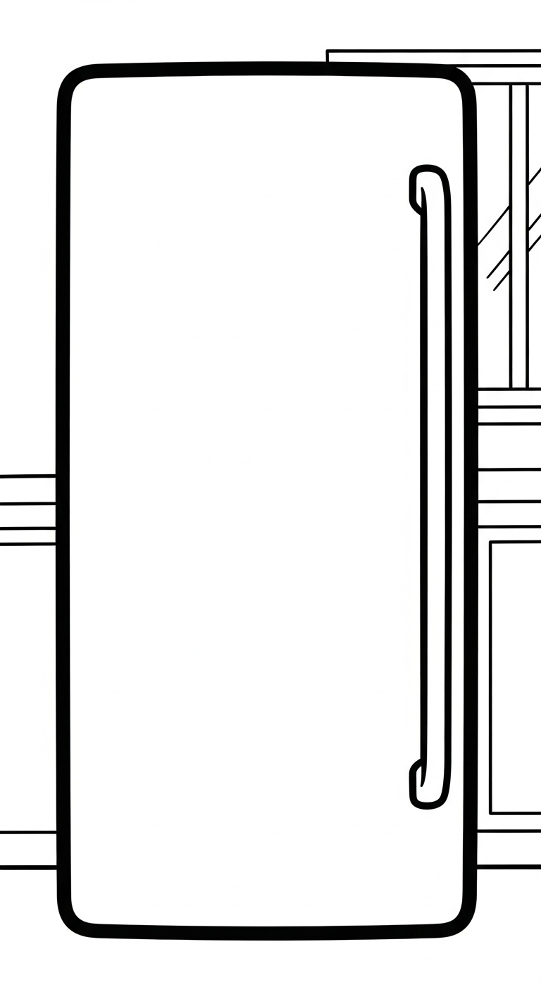 Gratis utskrivbar målarbild om kylskåp (uppdaterad) 2