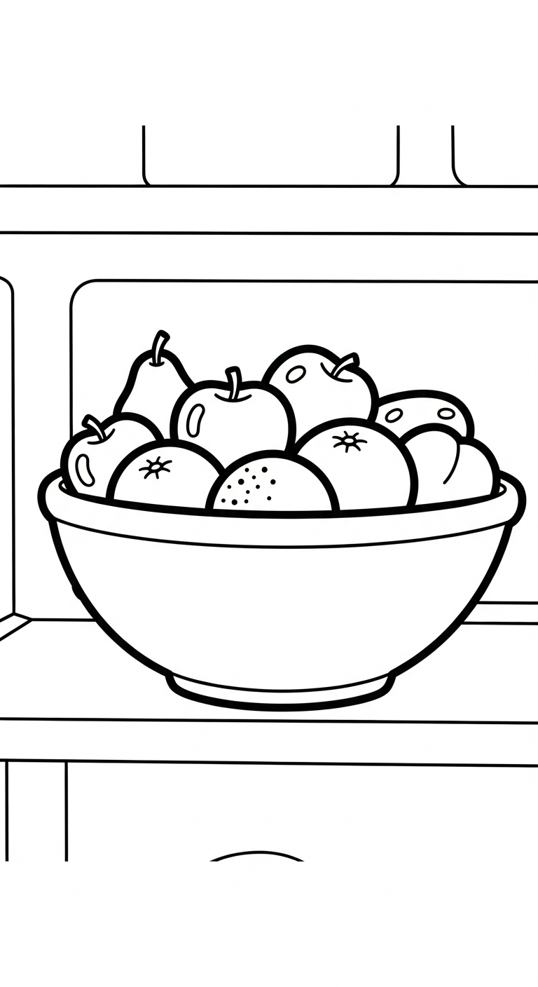 Målarbild för kylskåp (uppdaterad) och utskrivbar urklippsbild 2