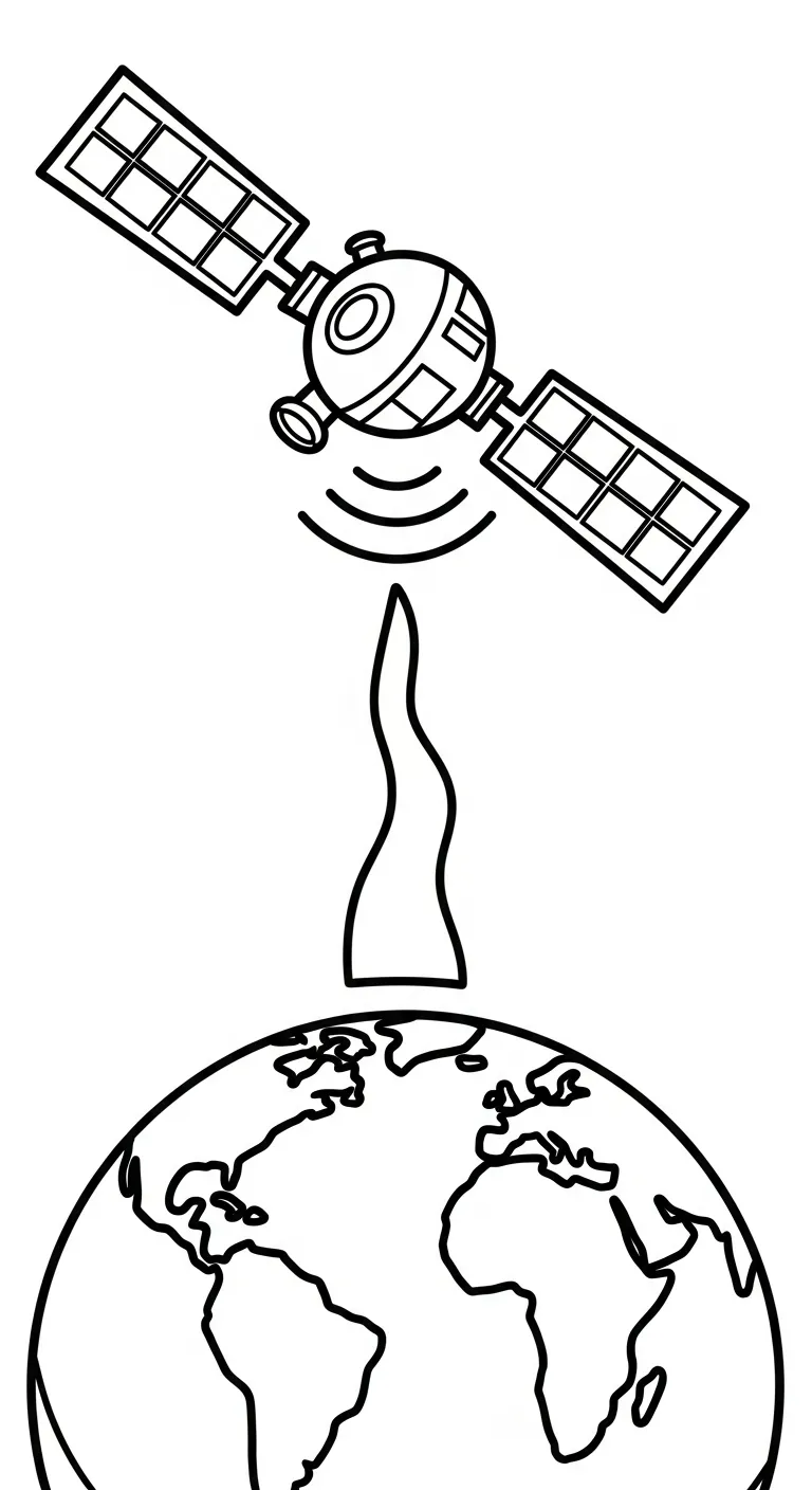 coloriage Vaisseau Spatial gratuit pour enfants