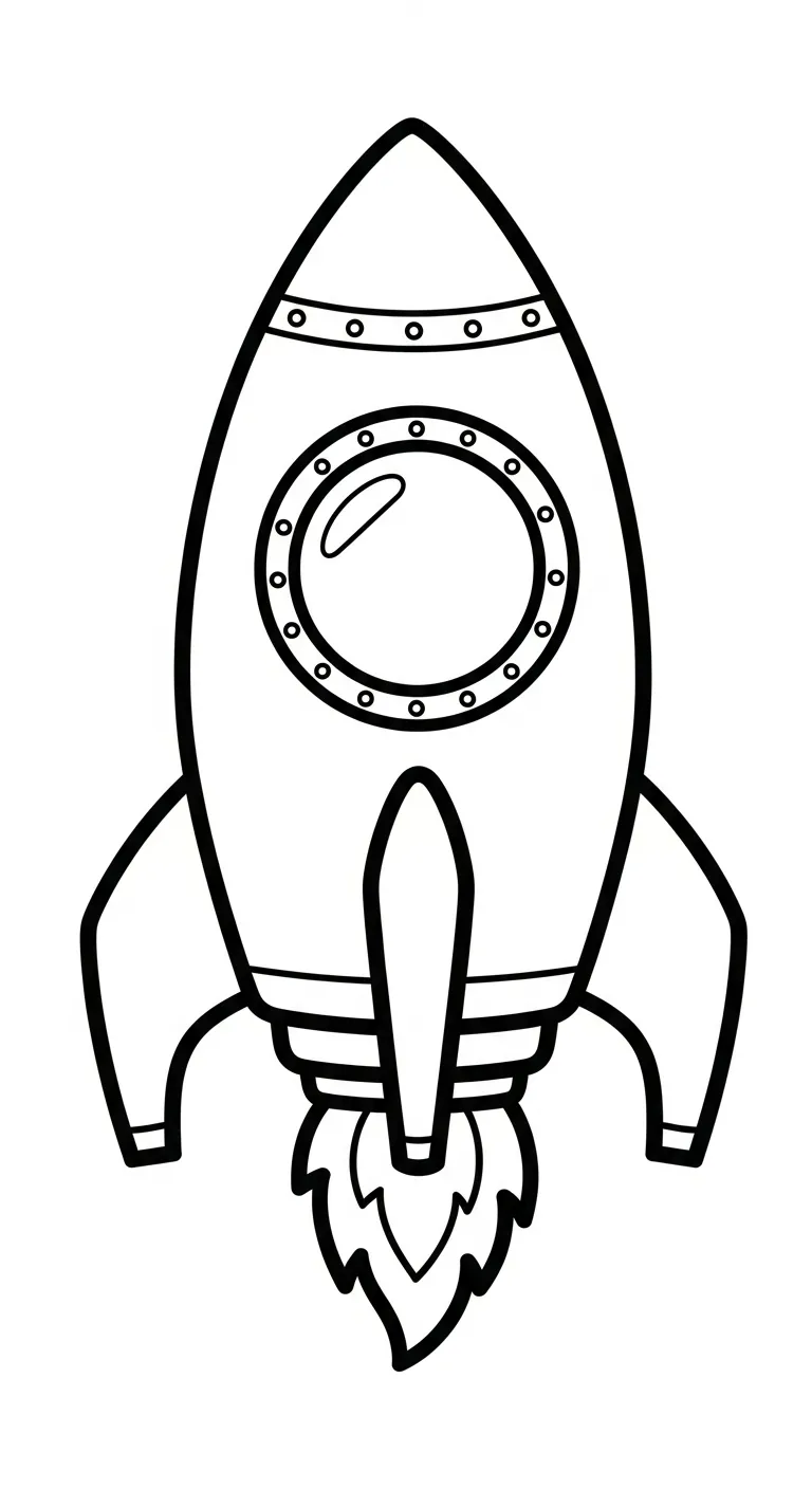 coloriage Vaisseau Spatial et decoupage