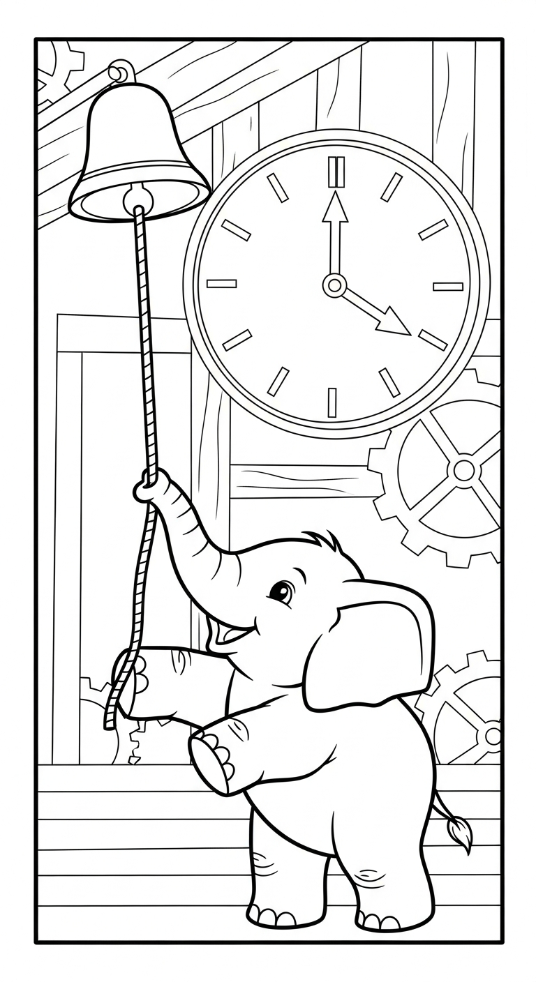 coloriage Éléphant updated gratuit