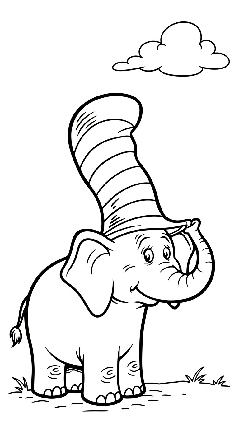 a imprimer coloriage Éléphant updated gratuit
