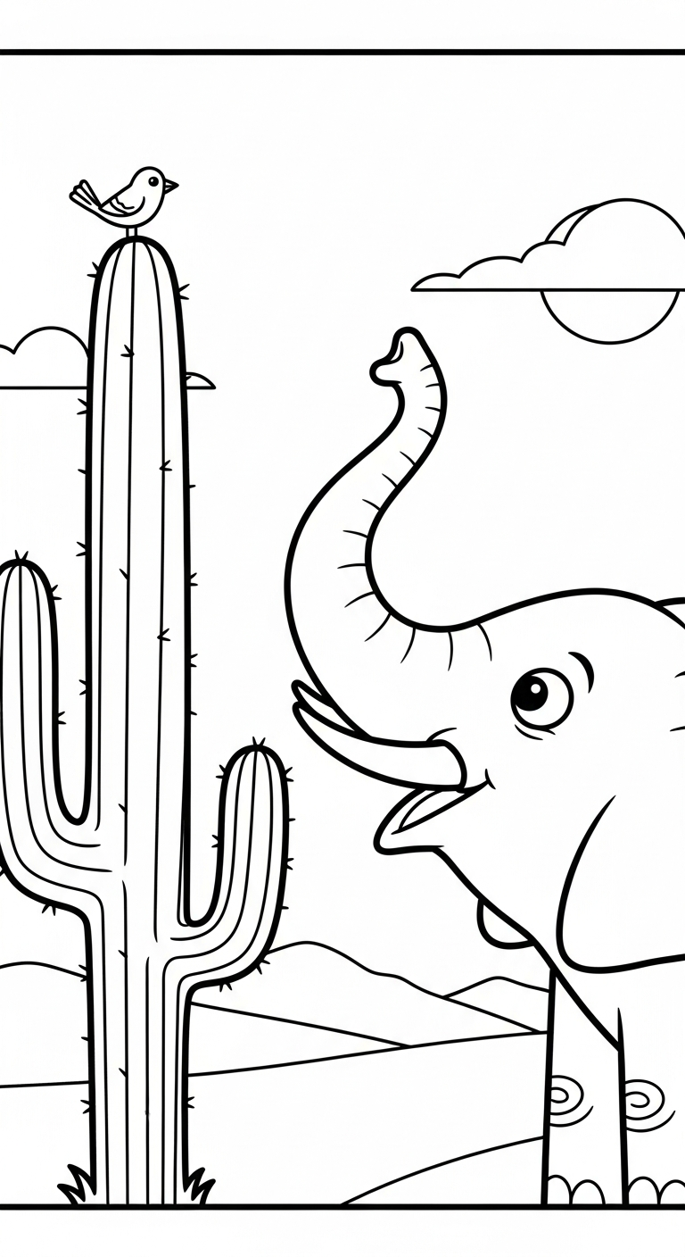 coloriage Éléphant updated pour enfant a imprimer gratuit