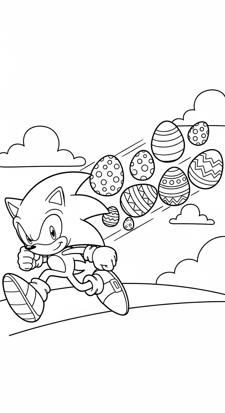 coloriage Pâques à imprimer gratuitement 1