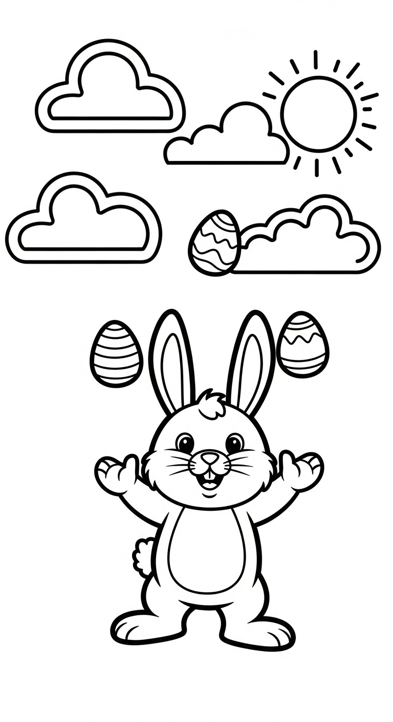 coloriage Pâques à imprimer pdf