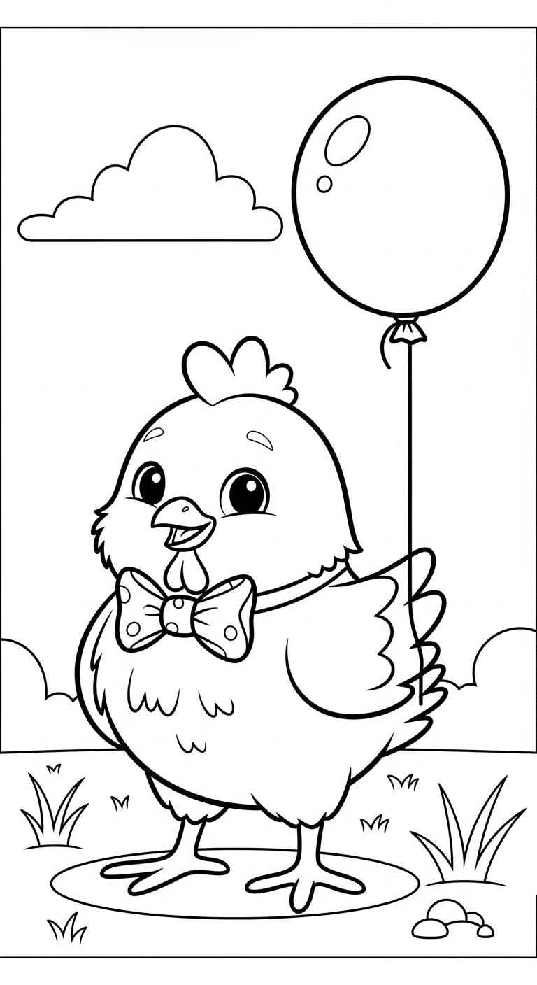 image de coloriage Pâques pour enfant 1