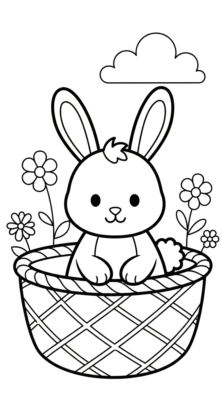 coloriage Pâques et dessins 1