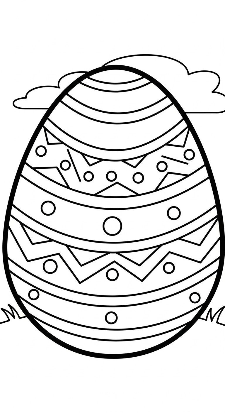 imprimer coloriage Pâques 1