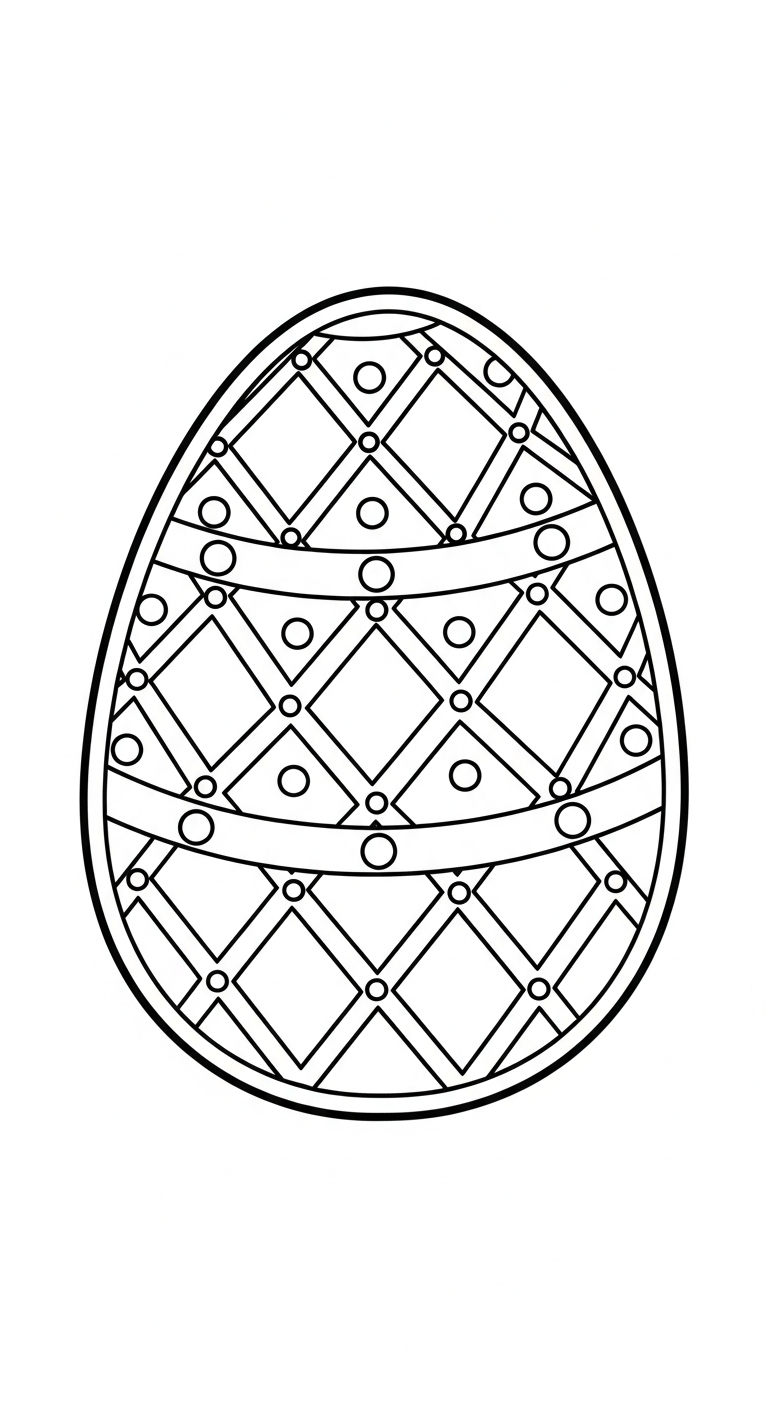 imprimer coloriage Pâques