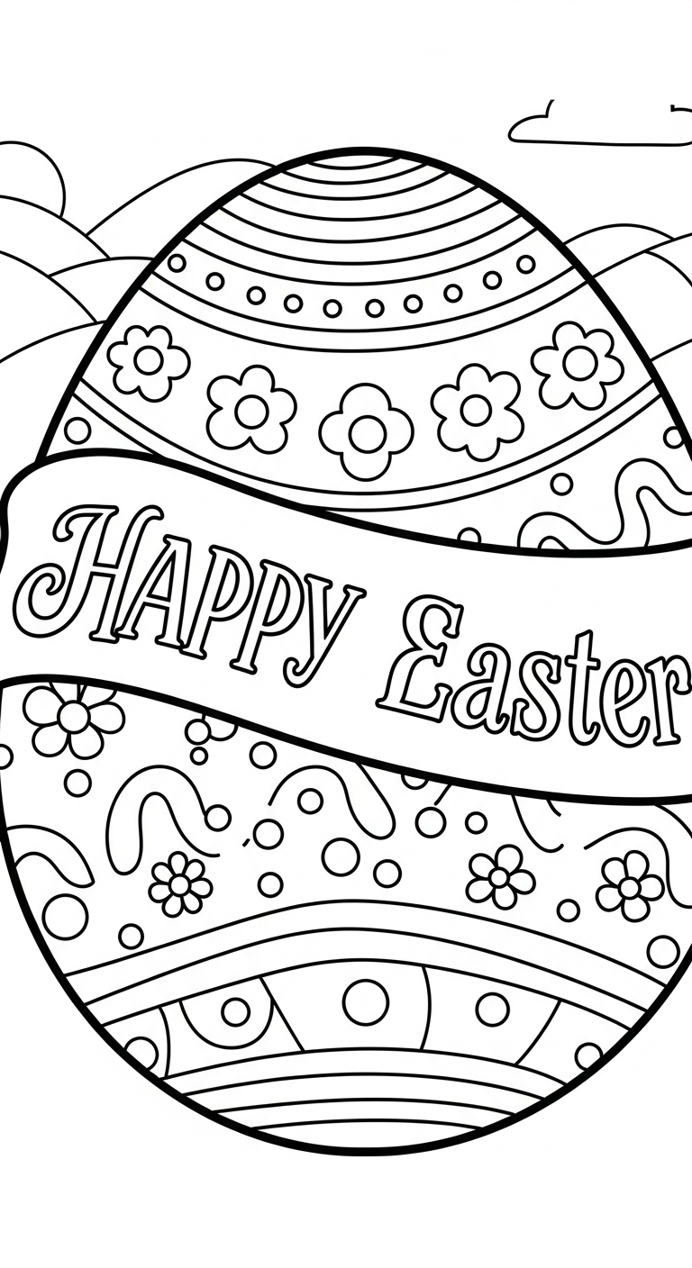 coloriage Pâques a imprimer gratuit