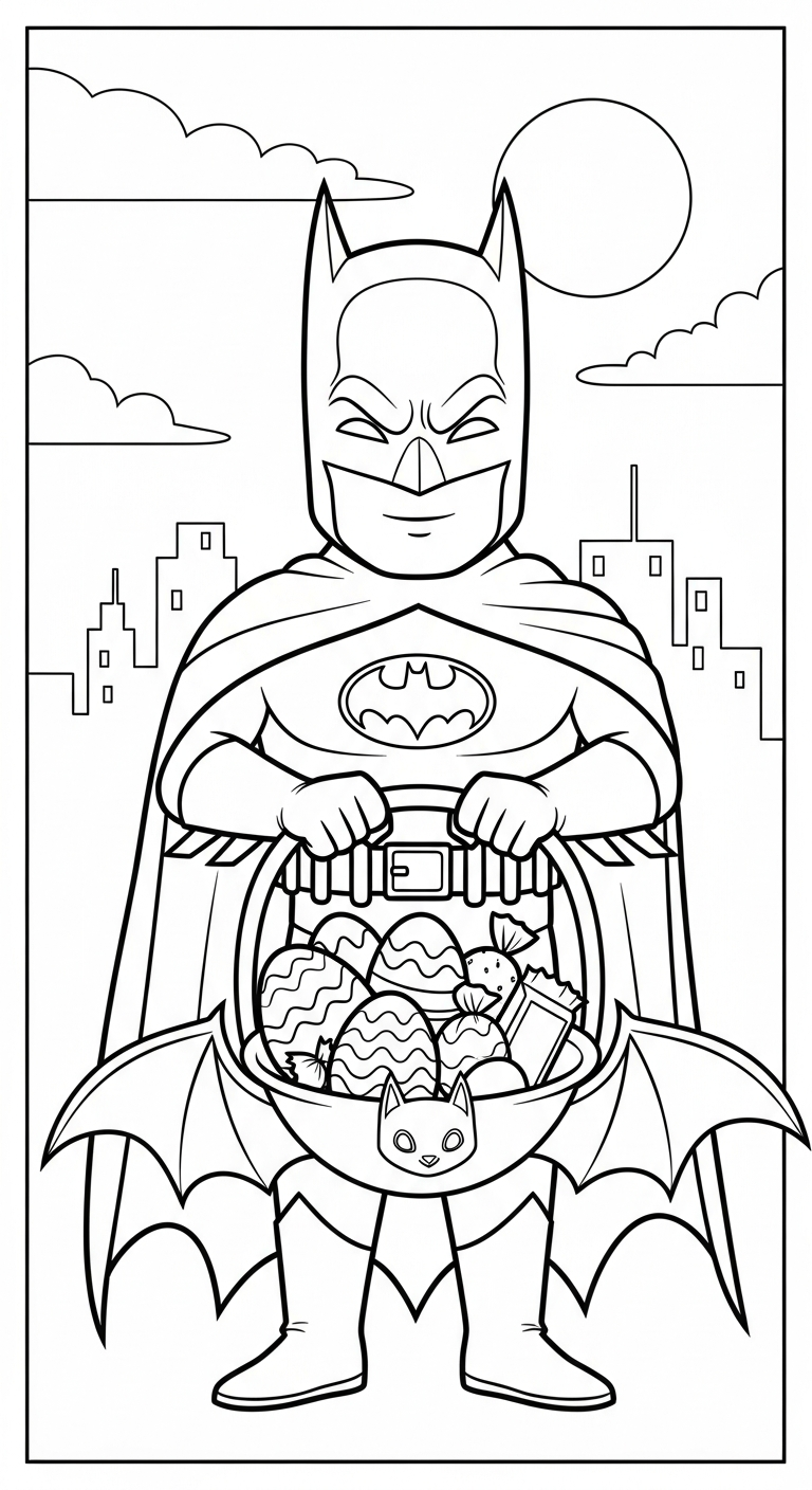 coloriage Pâques gratuit pour enfants