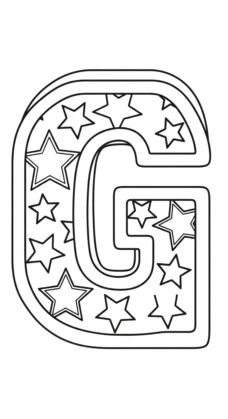 coloriage alphabet updated à imprimer pour enfant de 4 ans 1