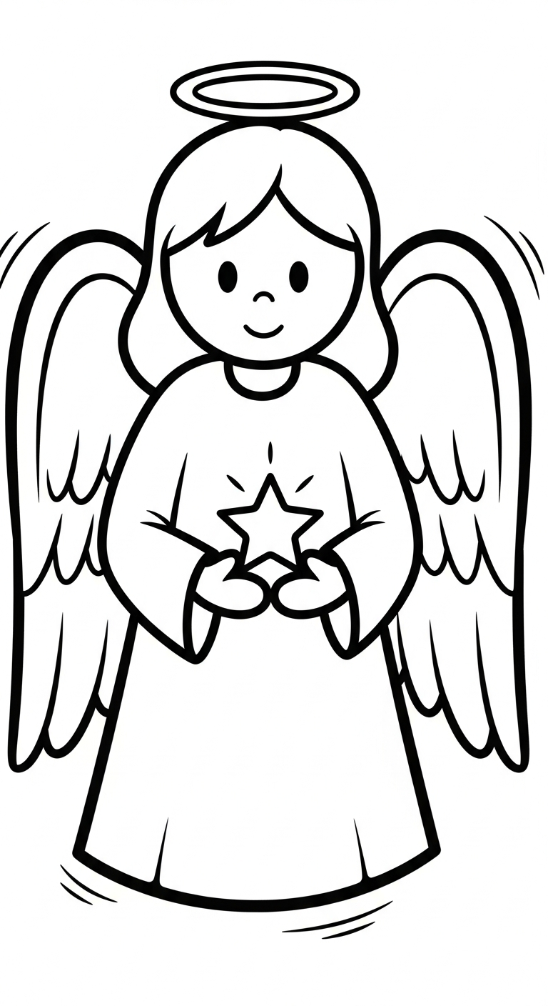 imprimer coloriage ange updated gratuit