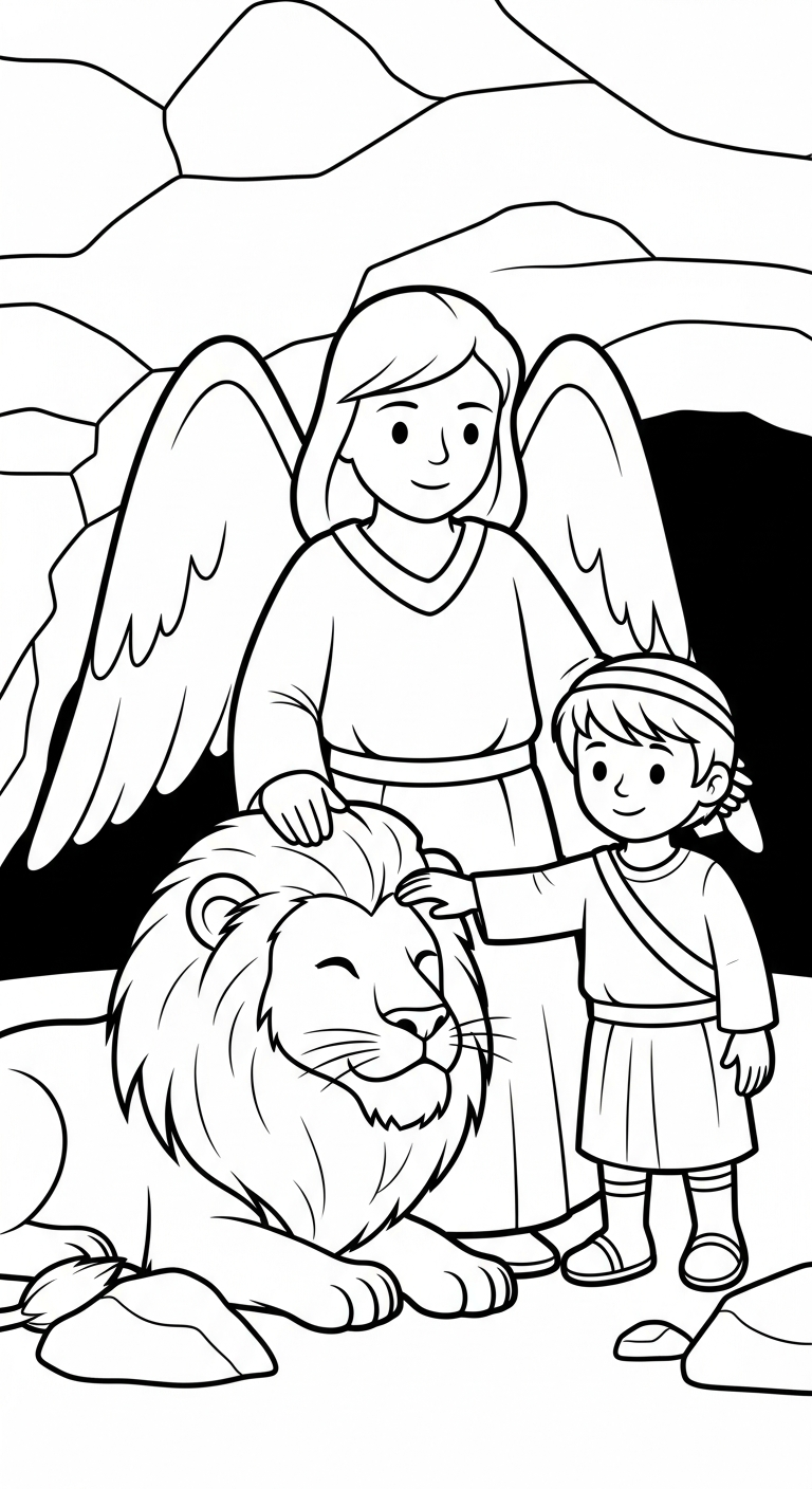 imprimer coloriage ange updated pour enfant