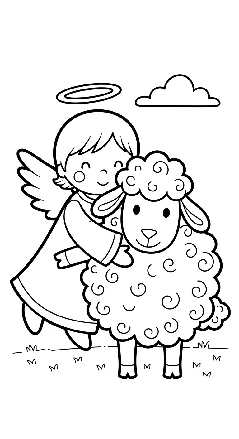 coloriage ange updated a imprimer gratuitement