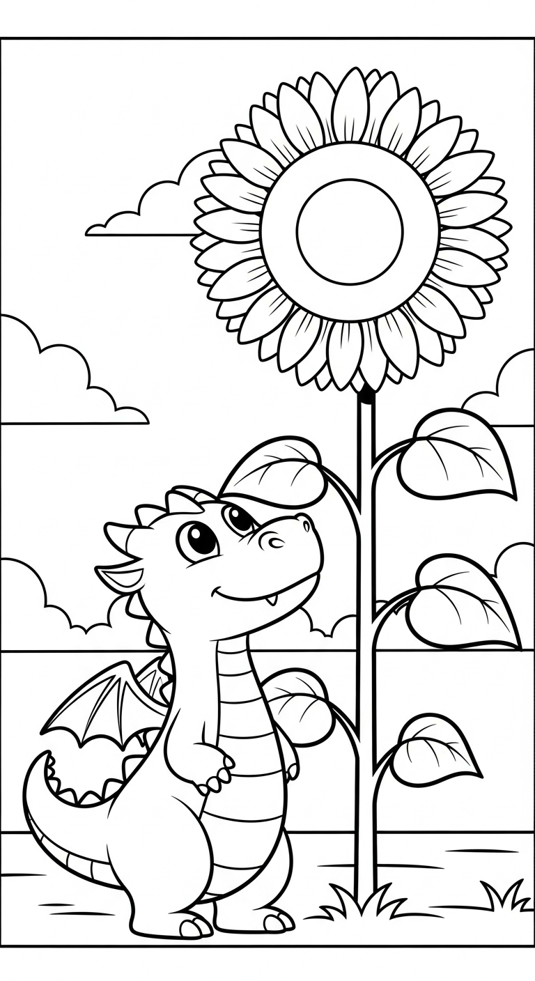coloriage dragon updated pour enfants a imprimer