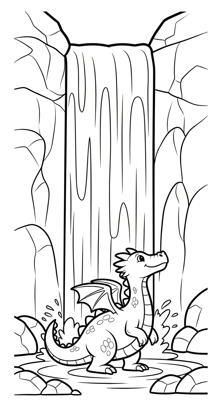 coloriage dragon updated pour enfant de à imprimer