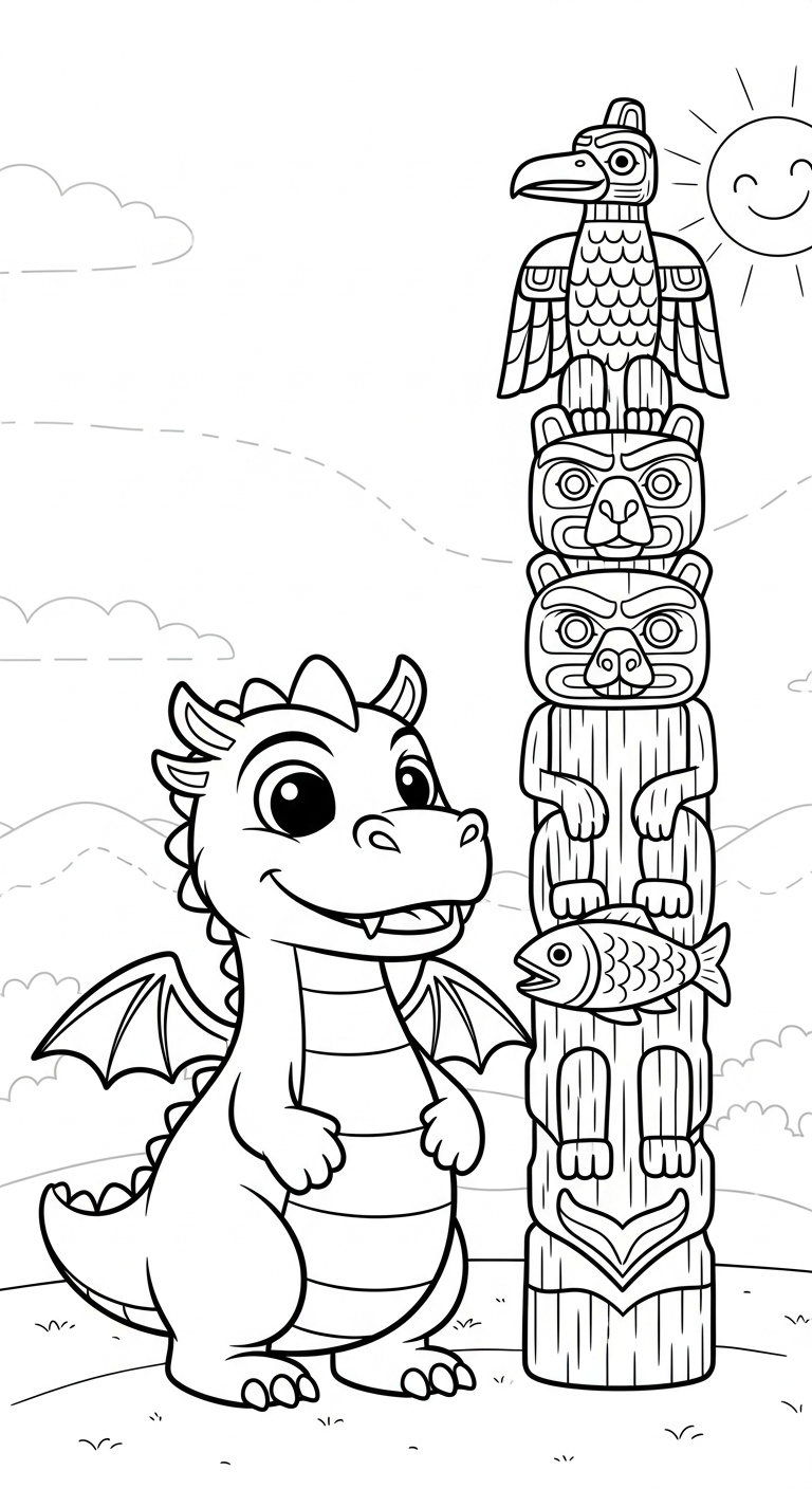 imprimer coloriage dragon updated 1