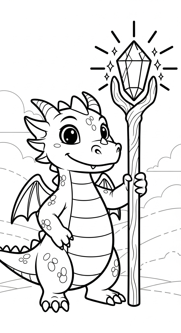 coloriage dragon updated à imprimer gratuit