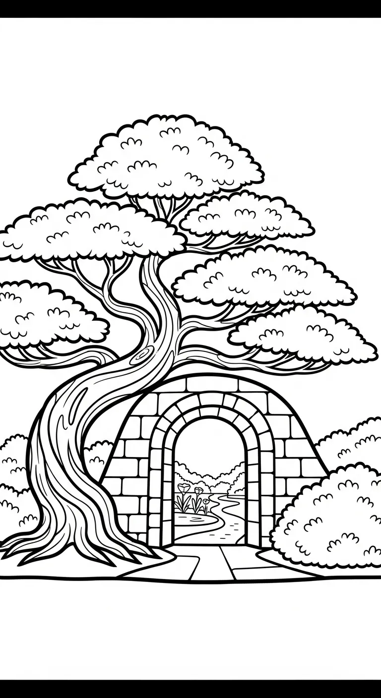 coloriage Bonsaï a imprimer gratuit
