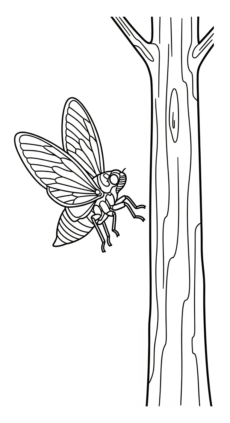 coloriage Cigale et dessins