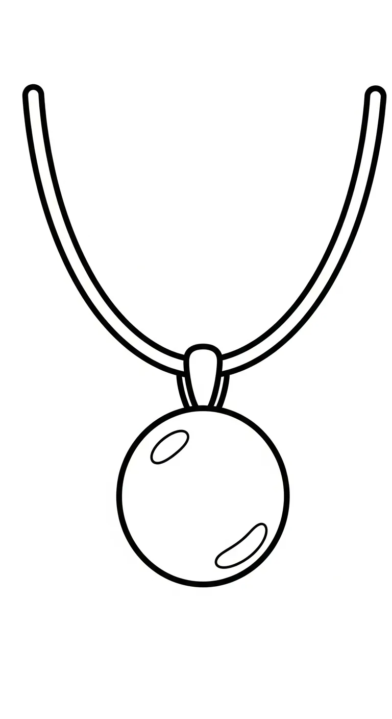 télécharger coloriage Collier gratuit
