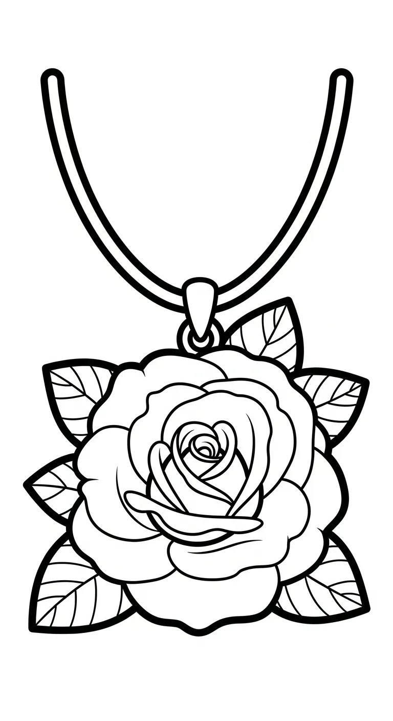 coloriage Collier pour enfant gratuit