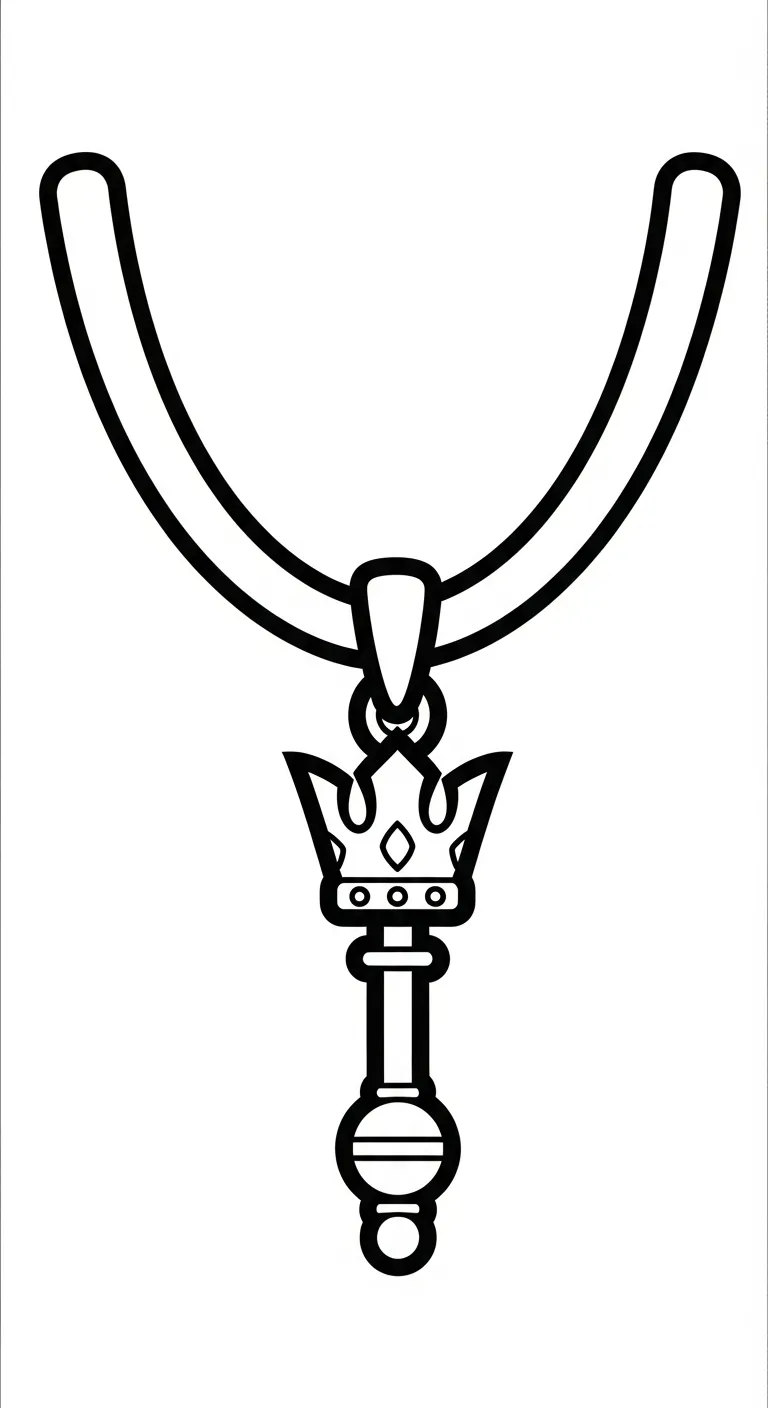 coloriage Collier pour enfants