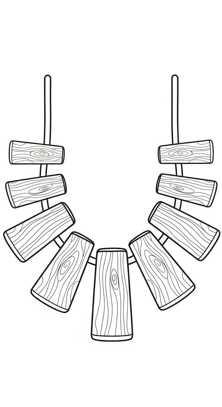coloriage Collier pour enfant 1