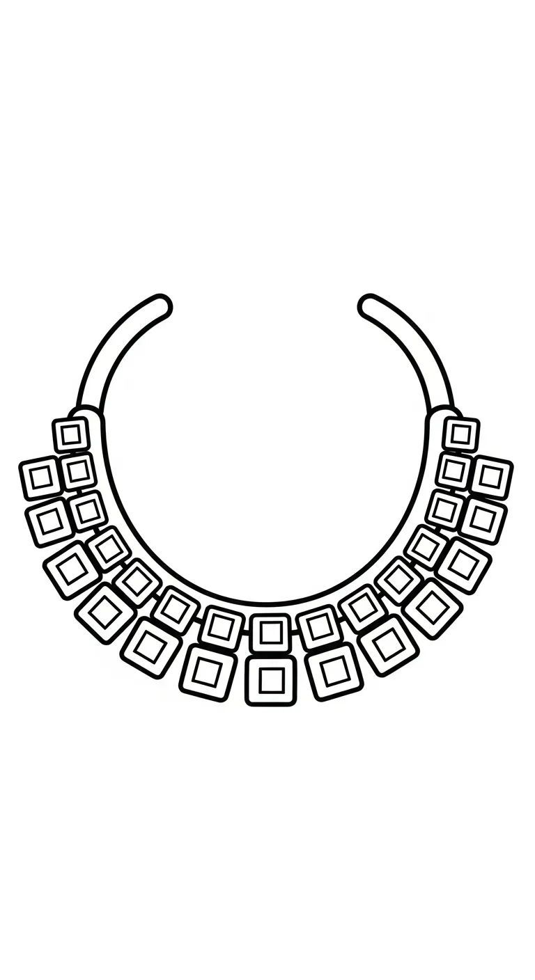 coloriage Collier et dessin a imprimer 2