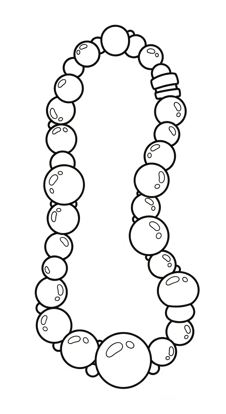 coloriage Collier en ligne