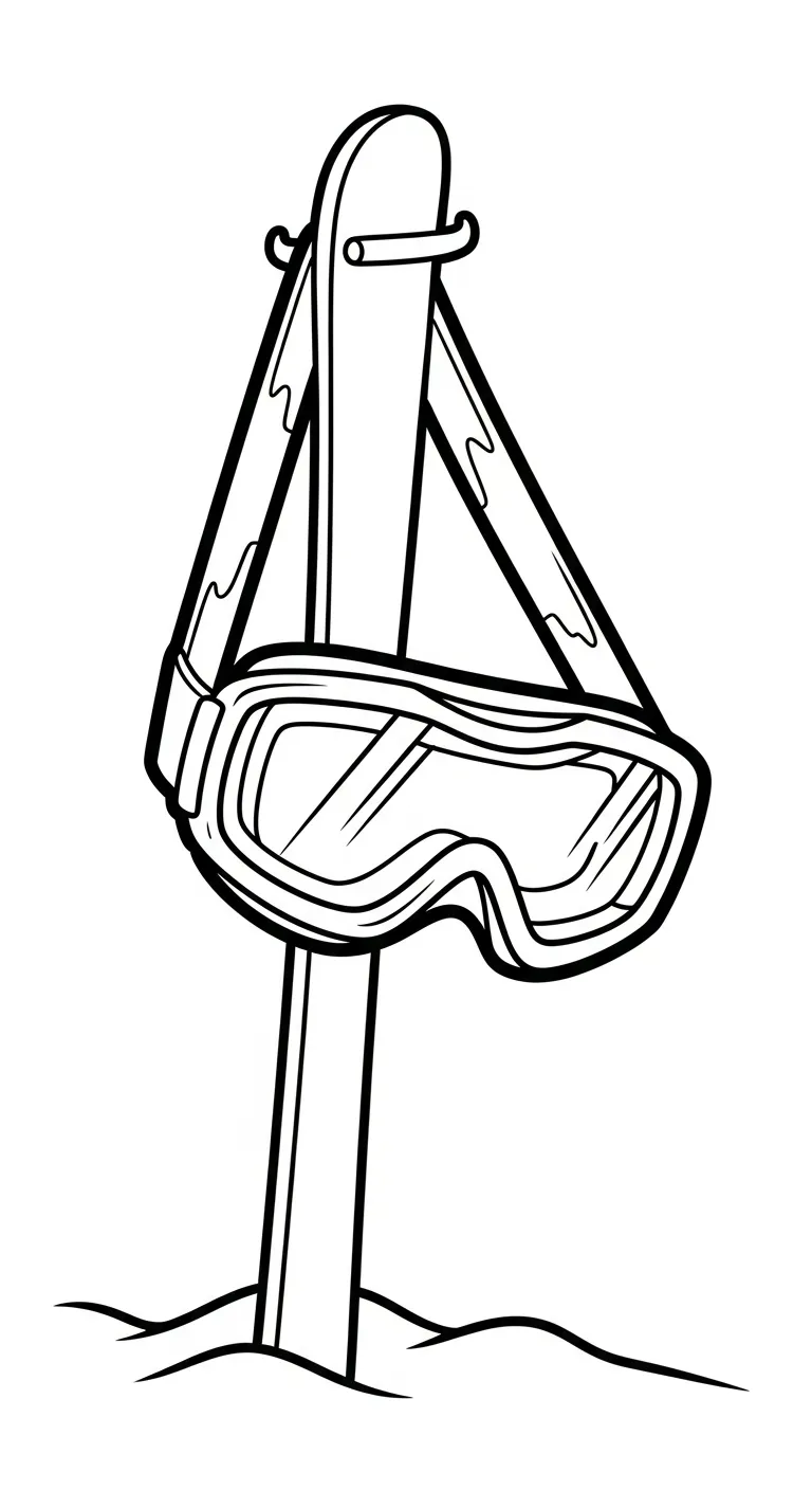 coloriage Lunettes pour enfant de 7 ans