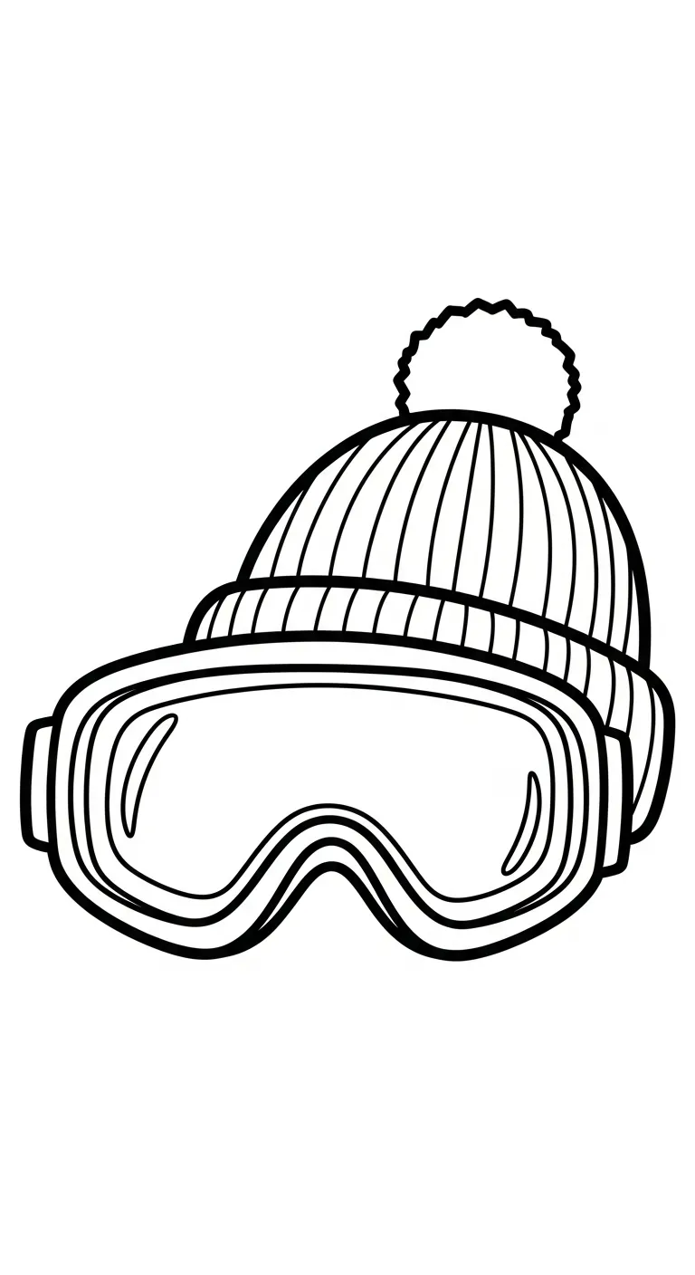 coloriage Lunettes et dessin a imprimer