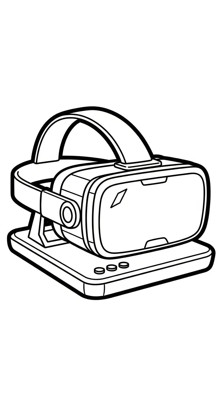 coloriage Lunettes pour enfant de 6 ans