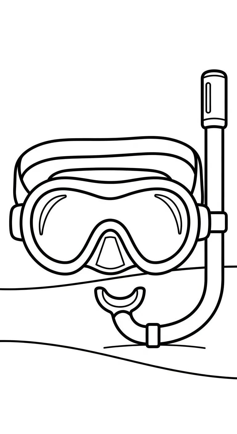 coloriage Lunettes à imprimer pdf gratuit