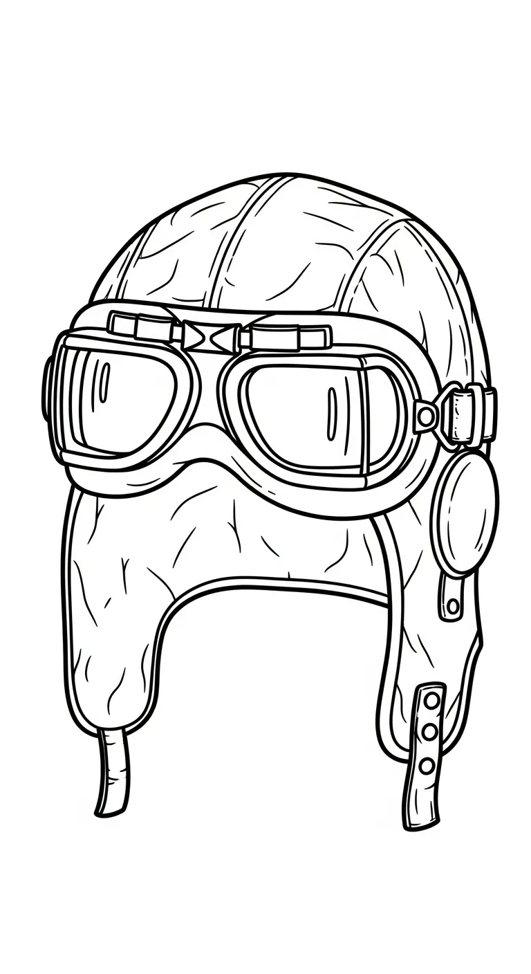 coloriage Lunettes à imprimer gratuitement pdf