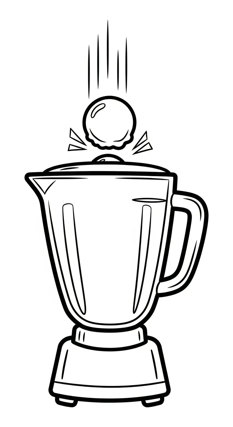 coloriage Mixeur en ligne pour enfant
