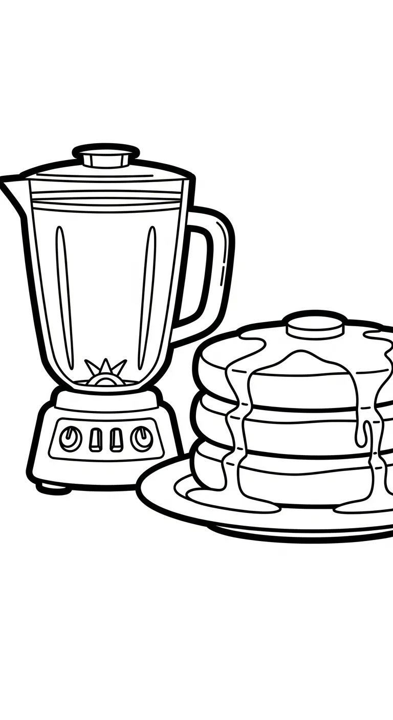 coloriage Mixeur a dessiner en ligne