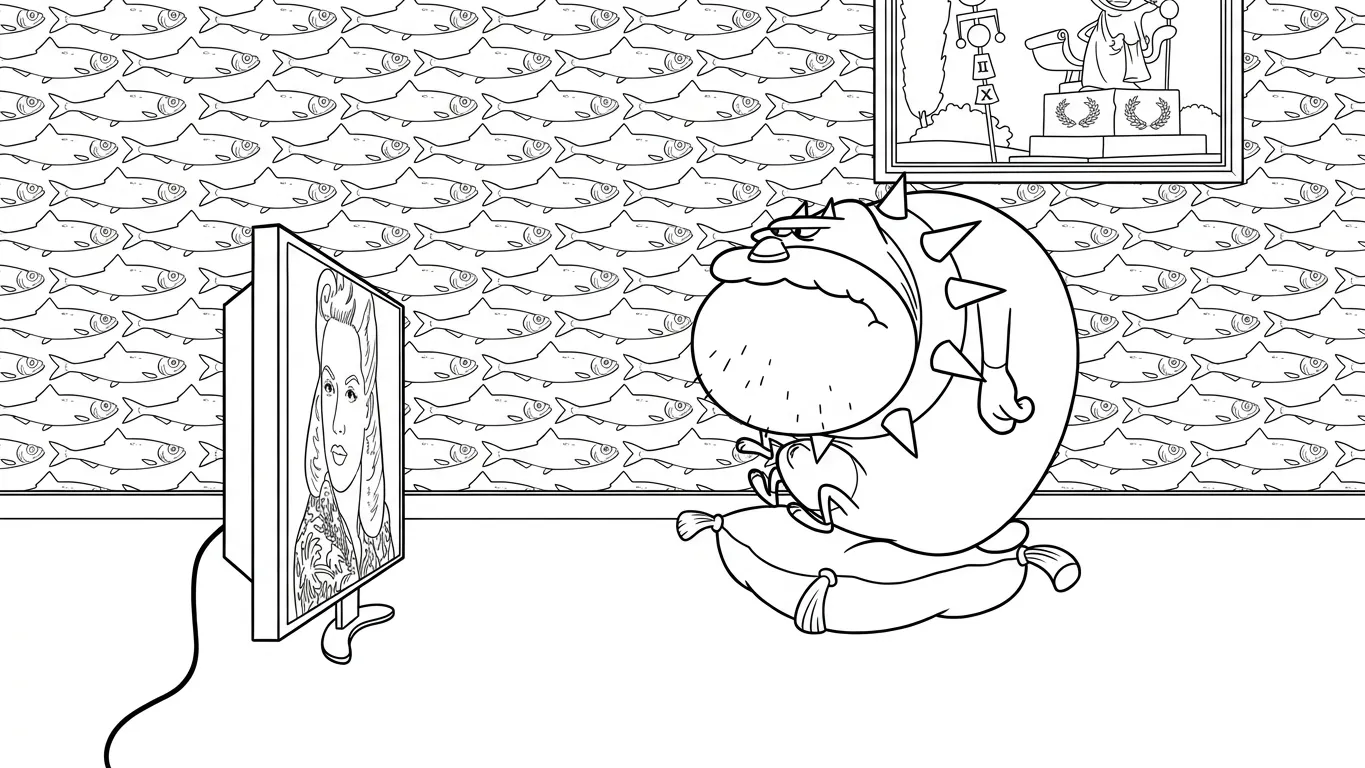 coloriage Oggy gratuit a imprimer