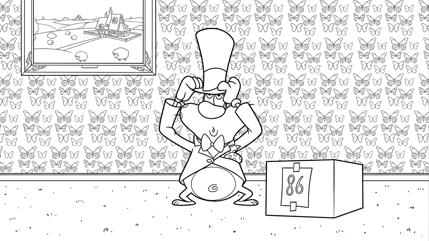 coloriage Oggy en ligne pour enfant