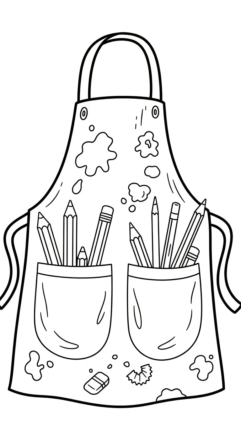 coloriage Peintre a imprimer