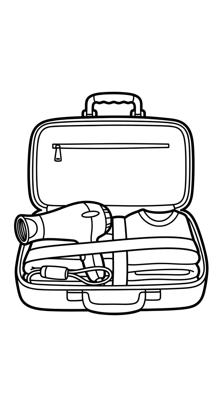 télécharger coloriage Sèche cheveux gratuit 2