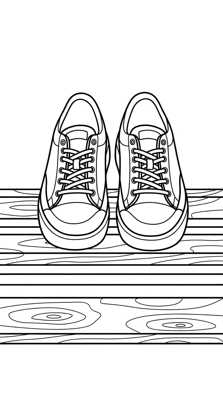 a imprimer coloriage Sneakers gratuit