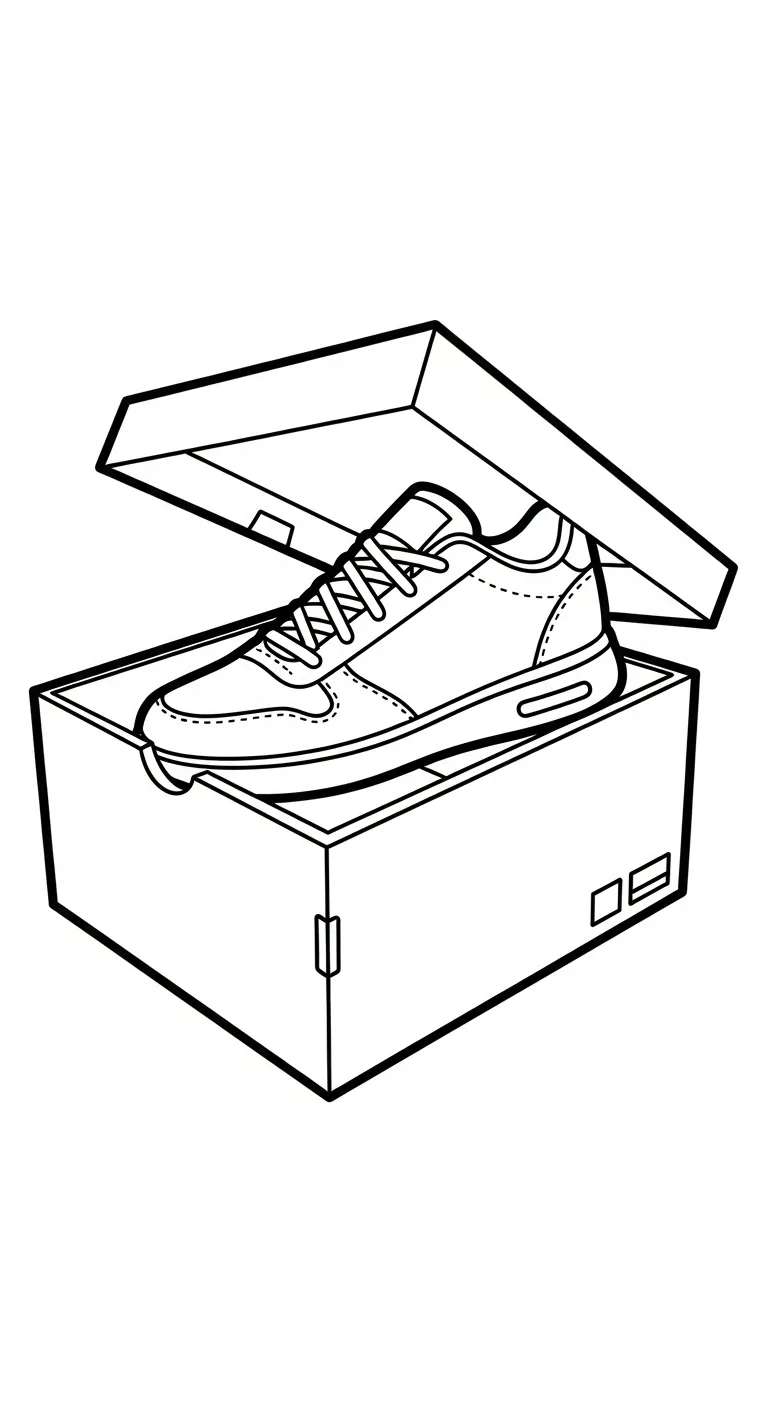 coloriage Sneakers et dessins