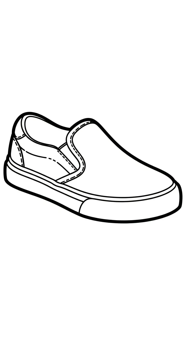 imprimer coloriage Sneakers gratuit