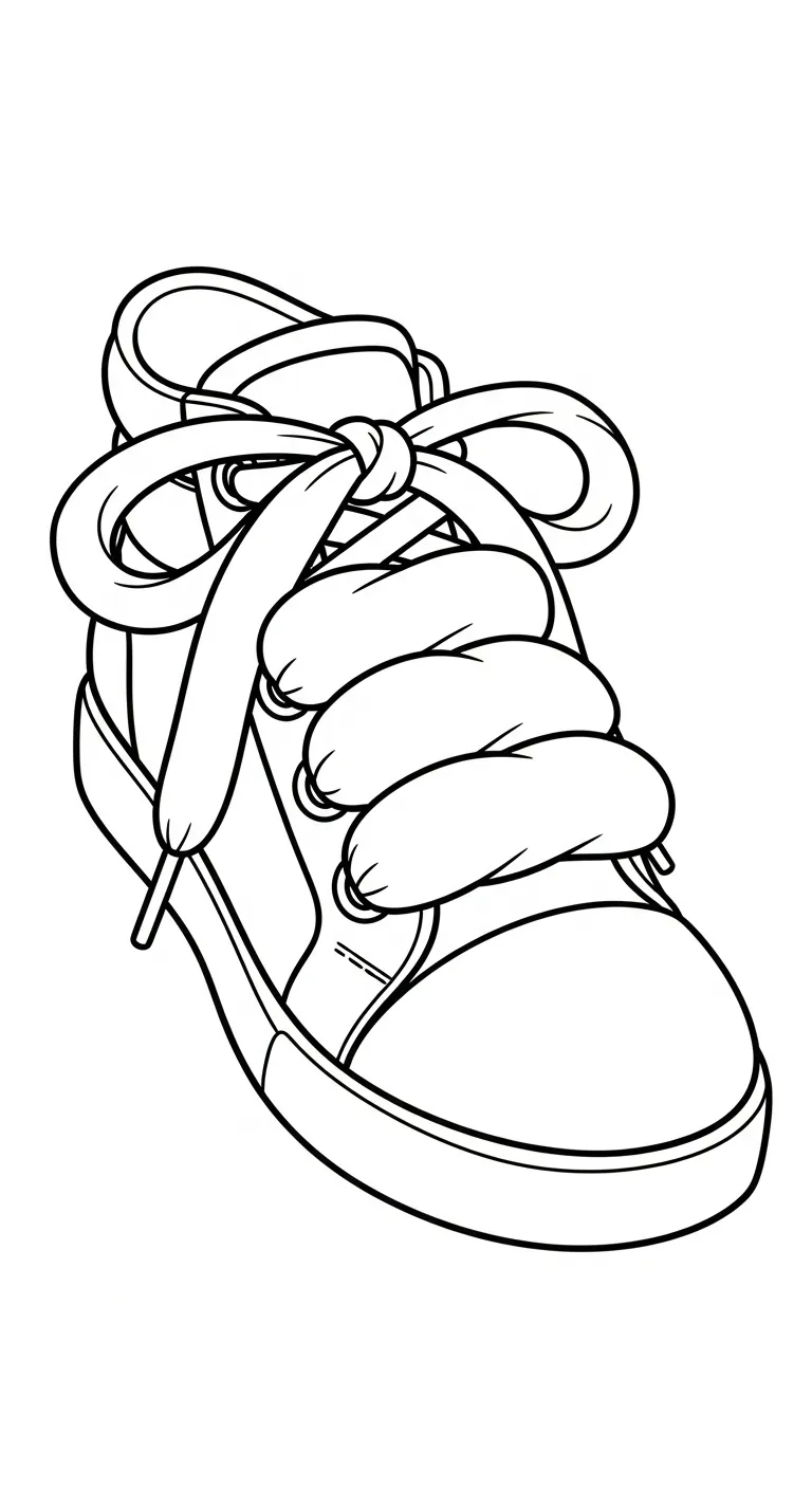 imprimer coloriage Sneakers gratuit 1